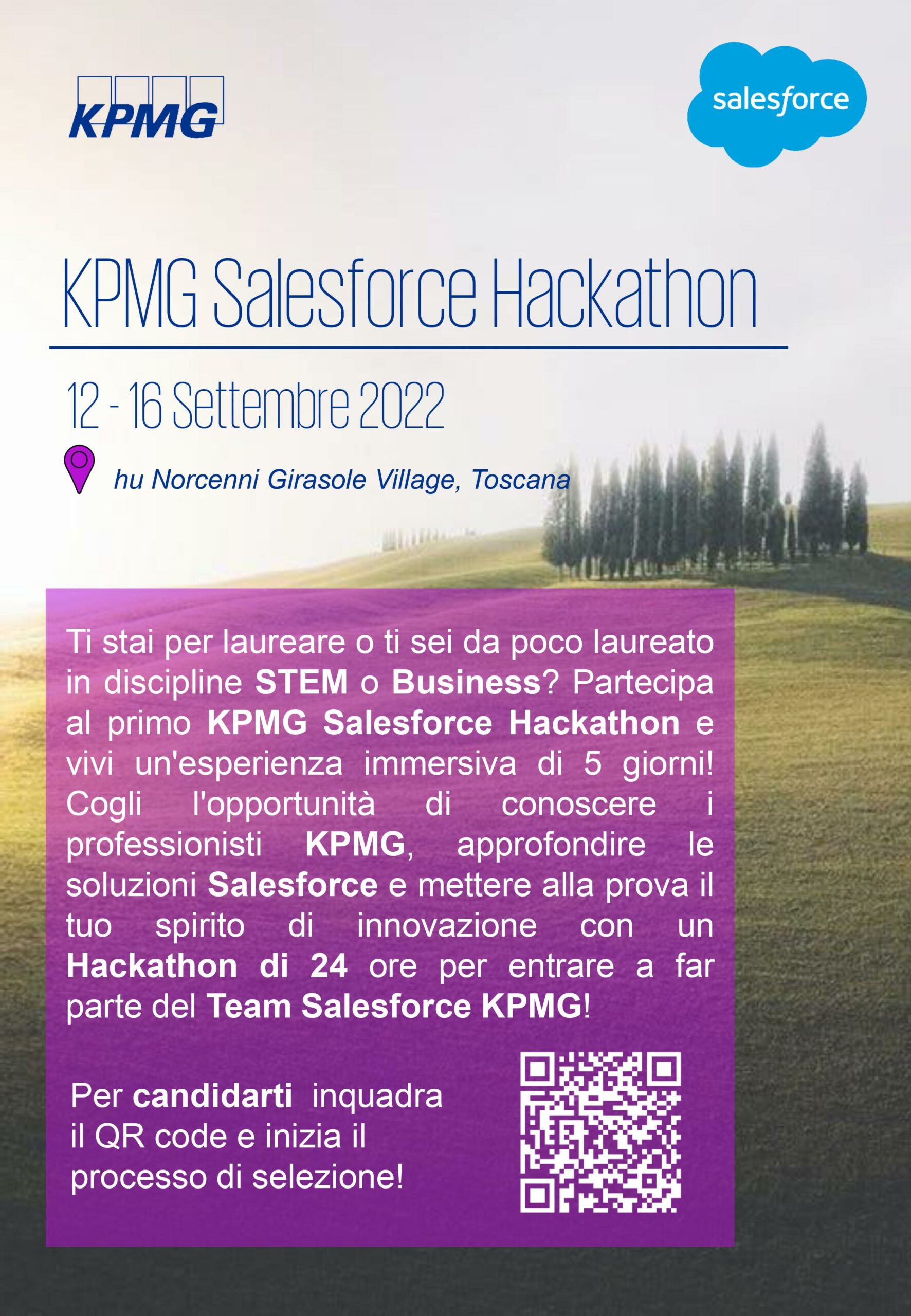 Partecipa al KPMG Salesforce Hackaton!